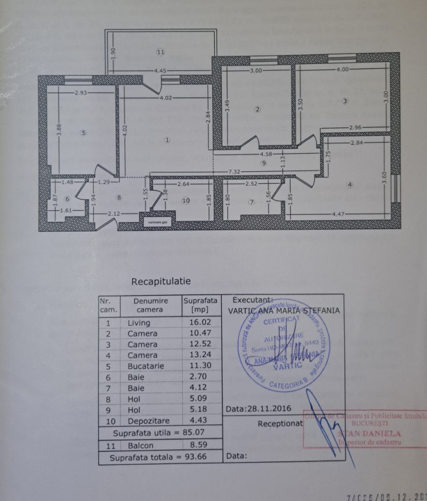 4 camere | Parcare | The Park | Tineretului